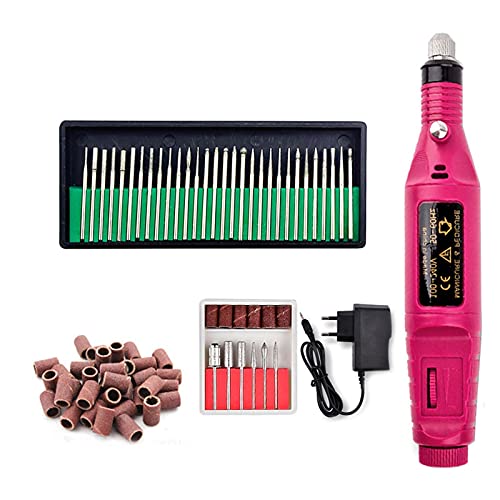 Wiertarka do paznokci 2000. 0PM. Profesjonalny elektryczny wiertarka do paznokci manicure zestawu pedicure Plik Wiertła bitów narzędzia sztuki(Mini sander 5)
