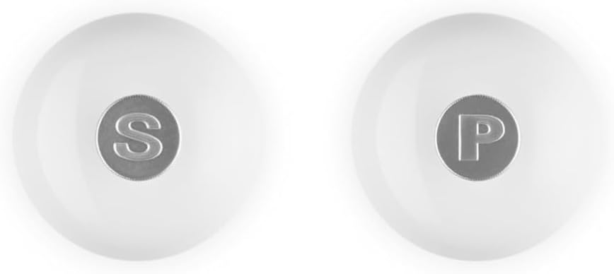 Le Creuset Salt and Pepper Mill Set 8-Inch, White