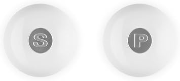 Le Creuset Salt and Pepper Mill Set 8-Inch, White