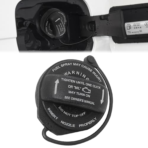 Replace 5C0-201-550-T YINNCKE Gas Cap Fuel Tank Filler Cap Fits for Audi A4 Quattro A5 A8 Q5 RS5 S4 S5 S8 SQ5 allroad Fits For Volkswagen VW Jetta Golf Alltrack R SportWagen GTI 5Q0-201-550-L