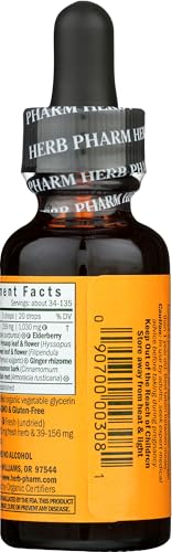 Herb Pharm Kids Organic Immune Avenger with Black Elderberry & Kids Echinacea, Ginger & Cinnamon| Alcohol-Free, Non-Bitter Toddler Immune Support Supplement, Easy Absorption, 1 Oz - Image 3