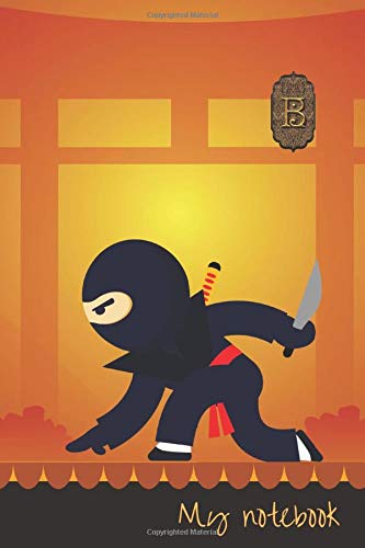 B My Notebook: Notebook for boys, Journal for boys, Diary (110 Pages, diary with blank paper, 6 x 9)