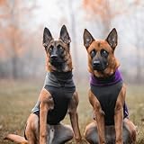 Pomppa Jumppa Fleecejacke für Hunde, 48 cm, Graphit
