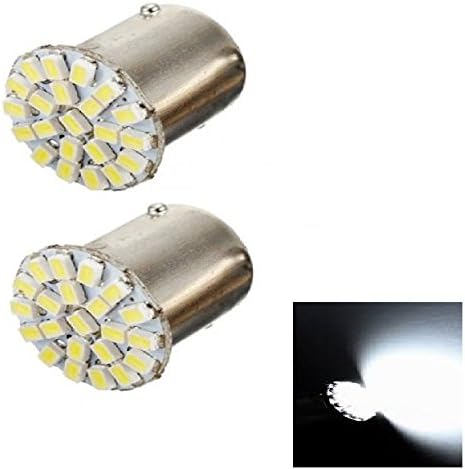 AOW Attractive Offer World 22 SMD (White) Led Indicator Bulb Turn Signal Bulb for Yamaha SZ-RR (Pack of 2)