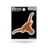 Rico Industries NCAA Texas Longhorns Die Cut Team Logo Short Sport Sticker
