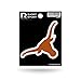 Rico Industries NCAA Texas Longhorns Die Cut Team Logo Short Sport Sticker