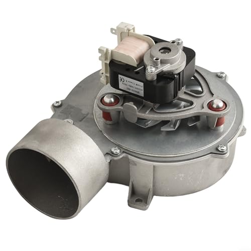 Ventilador de chimenea de 30 W, resistente a altas temperaturas, bajo ruido, 220 V, carcasa de metal, 80 mm de diámetro, 2000 rpm, para chimeneas, estufas, barbacoas, armarios, dispositivos inflables,