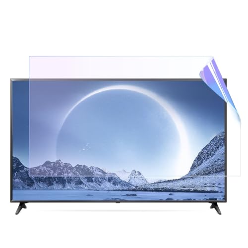 Protecteur d'écran TV anti lumière bleue contre le mal de tête et la fatigue visuelle des écrans