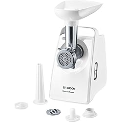 Picador De Carne Bosch Bosch Electroménager MFW3520W, Picadora, 500W, Blanco