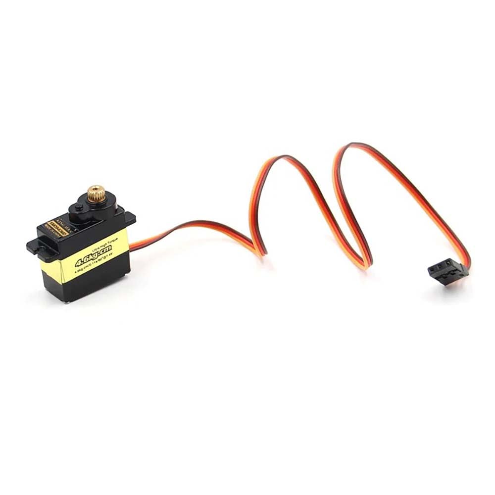 KM0940MD Digitaler Metall-Servo-Eisenkern, wasserdicht, 13 g, Ruderlenkung für RC-Flugzeuge, feste Flügel, DIY (4 Stück KM0940MD)