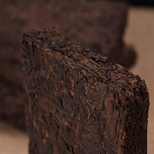 Old PU ER Tea 250g (0.55LB) Puerh Tea Brick Black Tea Comida verde Pu'er tea Puer tea Chinese tea Maduro té shu cha comida saludable Pu-erh tea Árboles viejos Pu erh tea tea tea Red tea - Imagen 4