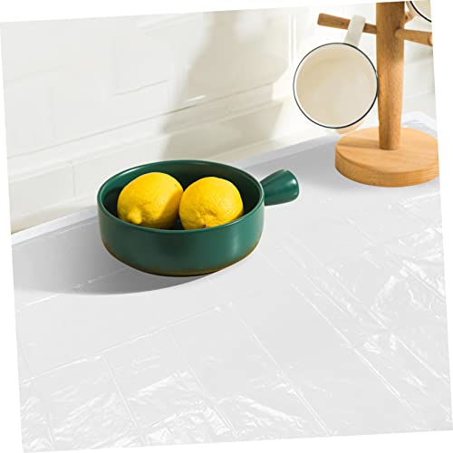 Nappe PVC transparent avec dentelle OUNONA imperméable