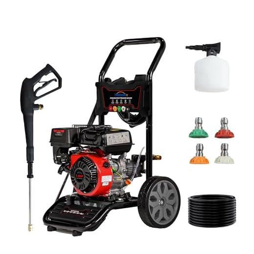 HoldwellS PSI3400 Commercial Gas Pressure Washer