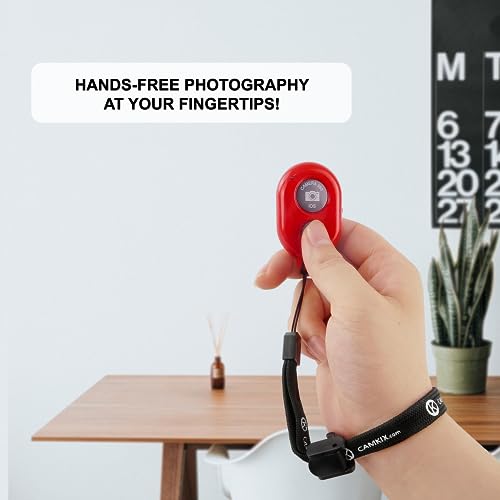 image for CamKix Camera Shutter Remote Control with Bluetooth Wireless Technolog