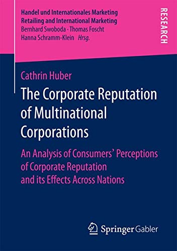 Buy The Corporate Reputation of Multinational Corporations — BookShops.in