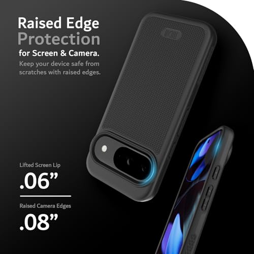 Image of TUDIA MergeGrip [Magsafe Compatible] for Pixel 9 & 9 Pro Case - Matte Black
