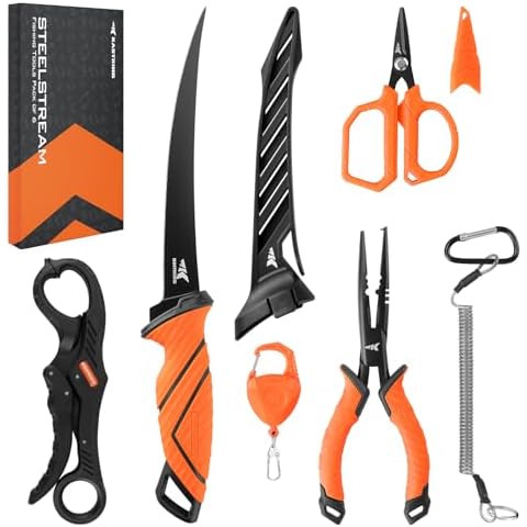 KastKing SteelStream 6pc Fishing Tool Kit Cover