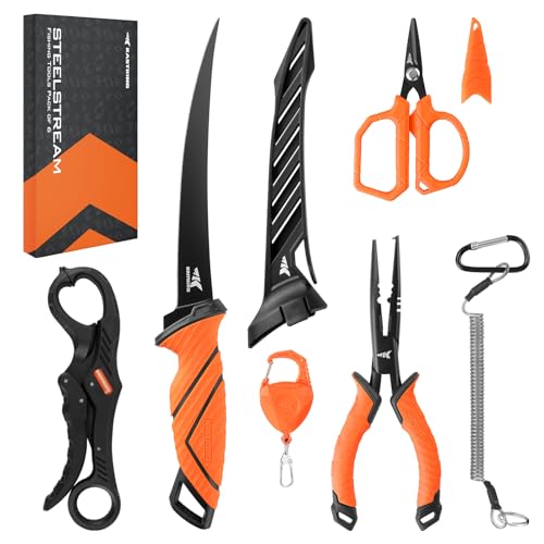 KastKing SteelStream Tool Kit with fishing pliers and knife