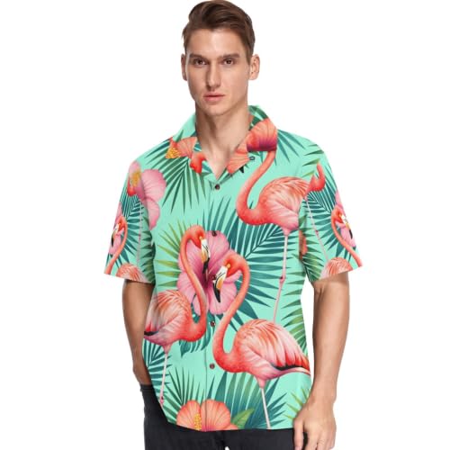 Chemise hawaïenne homme GuoChe anti-transpiration pour la plage et l'été