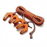 Tragbarer Game Hoist, Block und Tackle Flaschenzug System, Schnellspanner Werkzeugloser Aufbau, Leichte Nylonrolle für Jagd Zuhause Garage Camping Outdoor