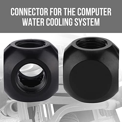 Conector de bola G1/4 de 3 vías Dracaena, extensor para refrigeración líquida de PC 7