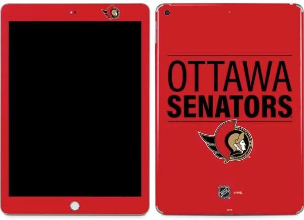 Skinit Decal Tablet Skin Compatible with iPad 9.7in (2018) - Officially Licensed NHL Ottawa Senators Lineup Design