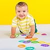 Bright Starts Lots of Links Rings Toys - Stroller Or Carrier Seat - BPA-Free 24 Pcs, Ages 0 Months + #5