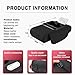 Car Armrest Storage Box for Mazda Cronos Xedos-6 Xedos-9 Eunos MS-8 AZ-1 Lantis Millenia, Center Console Organizer with Side Pocket, Ergonomic Memory Foam Armrest Cushion, Car Elbow Support Pad
