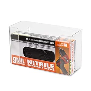 Itonash Klarer Acryl-Einweghandschuh-Spender