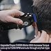 StyleCraft Rebel 2.0 Hair Clipper, Super C4RBN Motor with DLC and Ceramic Blades USB-C Rechargeable, Cord/Cordless Haircutting