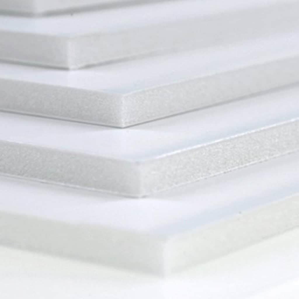 A6 Foam Board - Antique White (10 Sheets) (A6)- Foam Core Polystyrene Poster - for Presentation Projects Crafts, Mounting, Arts, Crafts