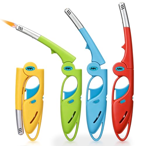 Encendedor plegable a gas Butano 4 piezas multipropósito miniatura 1