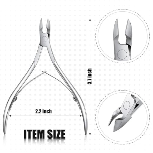 Ciseaux outils de coupe en acier inoxydable contre les cuticules