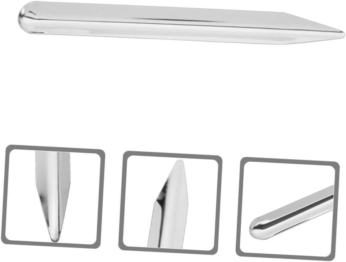 OSALADI Pearl Scoop Tool Jewelry Beading Scoops Stainless Steel Micro Lab Spoon Jewelry Making Tools