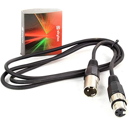 PD Connex Cable DMX 3-Polos Enchufe XLR Macho-Hembra 120 Ohm 1,5m Cover