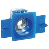 Newhouse Electric CN14-5PK Nylon Strut Cone Nut .25-inch 5-Pack, Electro-Galvanized Strut Channel Cone Nut for Use with A, C, E, and H-Series Channels