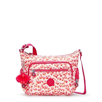 Kipling GABBIE S Borsa a tracolla piccola, Latin Cheetah (Red)
