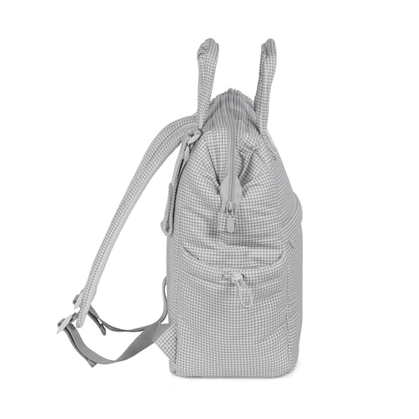 Pasito a Pasito MOCHILA LITTLE BLOOM VICHY GRIS