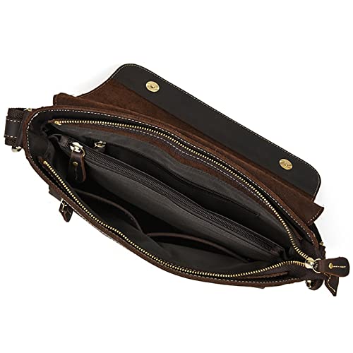 Casual Shoulder bag Men Vintage Messenger Bag for School Work Travel Commuter Bag Man Purse4