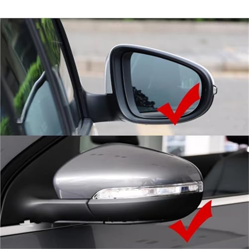 Verre de rétroviseur pour VW 2011-2015 côté gauche dégivrant - 4
