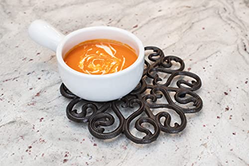 Gasaré TRIVET - VICTORIAN DESIGN - CAST IRON Cast Iron Trivet For Pots thumb #7
