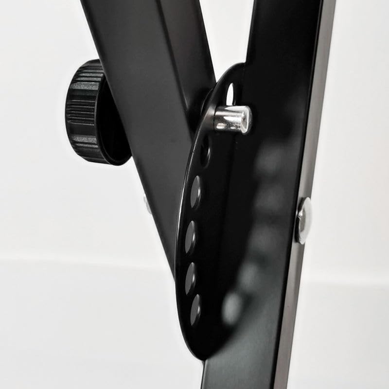 Image of Blueberry R‑12 Single‑X Adjustable Keyboard Stand - 5 Locking Positions, Safety Lock Pin, Foldable Design - Compatible with Yamaha PSR, PSS, NP, DGX, P Series, Casio CTK, CT‑X, CT‑S, Roland Digital Keyboards (SINGLE-X-SHAPE, Compatible With Yamaha Models)