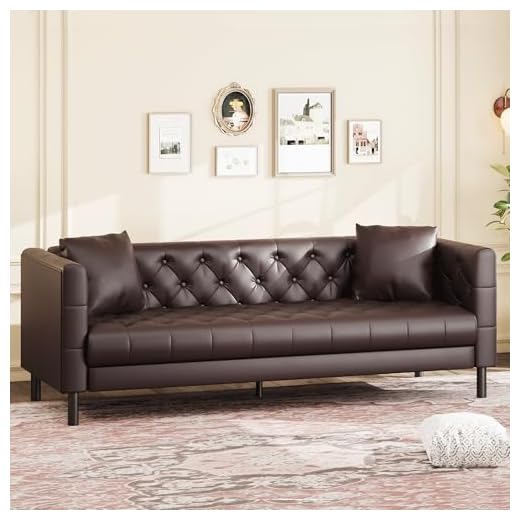 Elegant Chesterfield Leather Sofa for Your Home