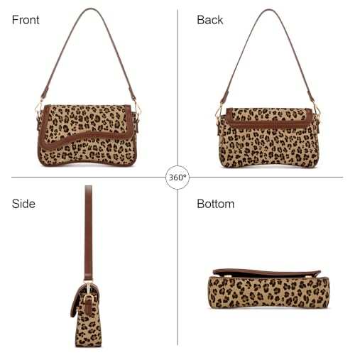 Image of KKXIU Shoulder Bag for Women Small Clutch Purses Cute Hobo Handbag Trendy Underarm Bag