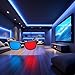 3Pcs Red and Blue 3D Glasses Universal TV Movie Dimensional Video Frame 3D Glasses DVD Game Glass 3D Style Glasses for 3D Movies Games, 3D Viewing Glasses, Televisions and Video