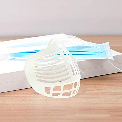 3D Face Cover Bracket, Face Inner Support Frame Lipstick Protector Ideale Makeup Saver Zachte siliconen Herbruikbare… - Afbeelding 7