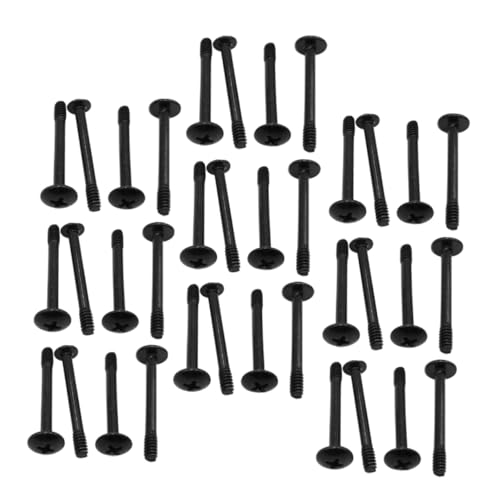 KONTONTY 50pcs Fan Screws for Computer Case Durable Mounting Screws for Easy Installation of Cooling Fans for DIY and Professional Builds