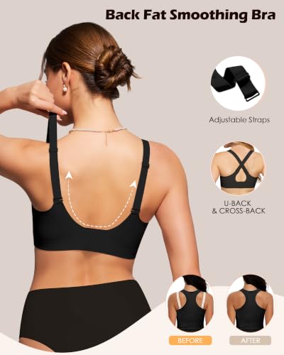 As Fairy Wireless Jelly Bra for Women Seamless Full Coverage No Underwire - image 4