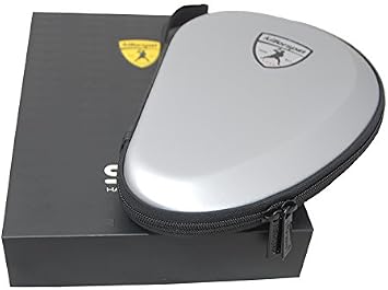 Killerspin SVR Hard Racket Case, Silver/Black