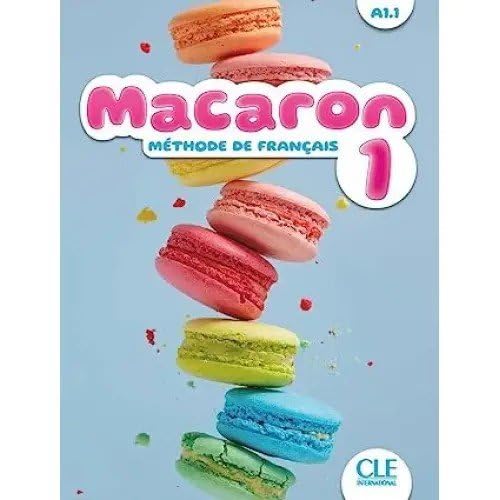 Portada de Macaron 1 andalousie.Livre de l'élève